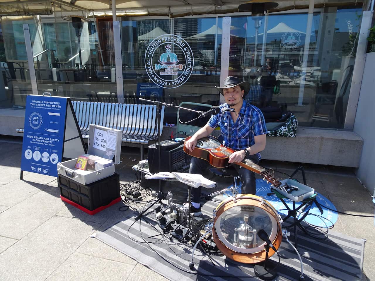 Melbourne Busker George Kamikawa
