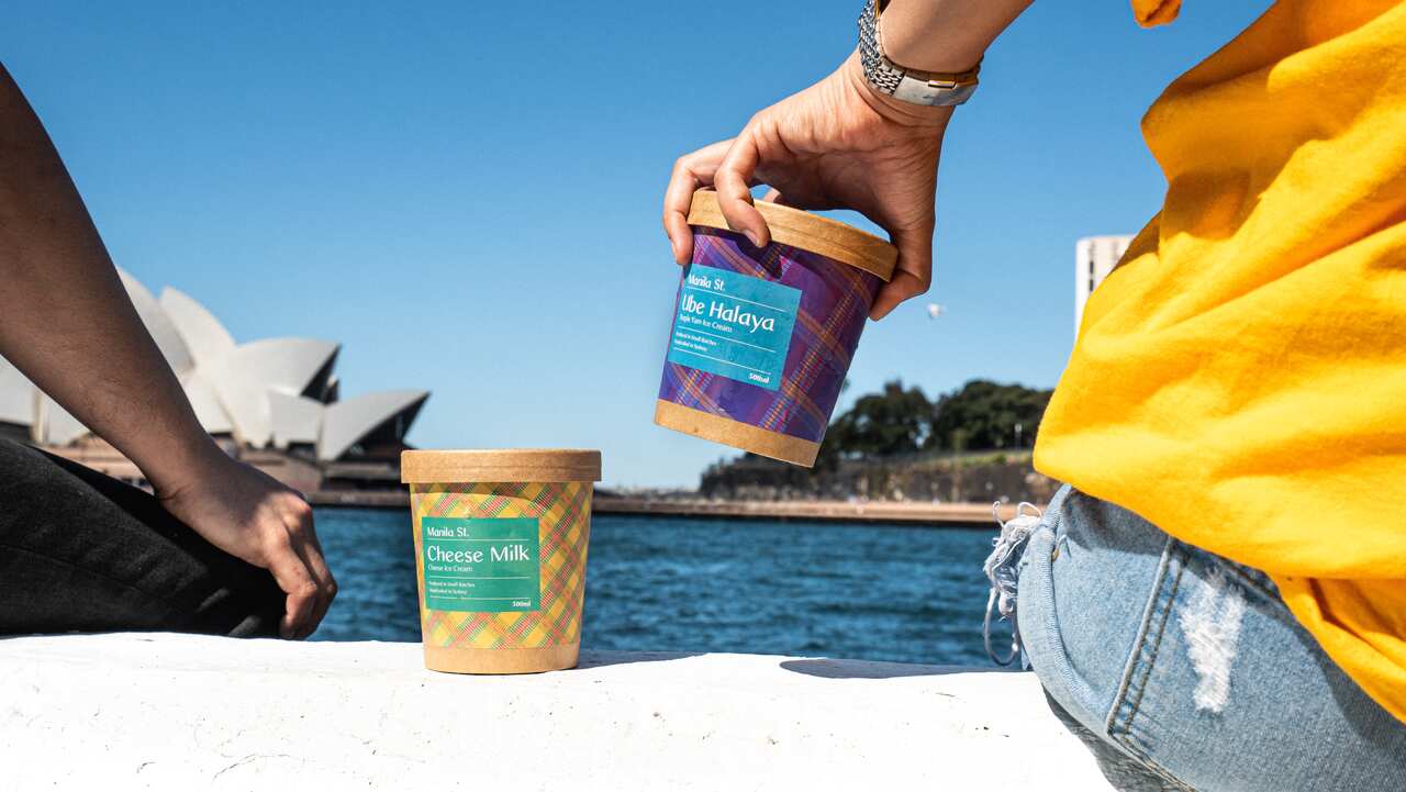 dirty ice cream, sorbetes, manila st., michelin dapo