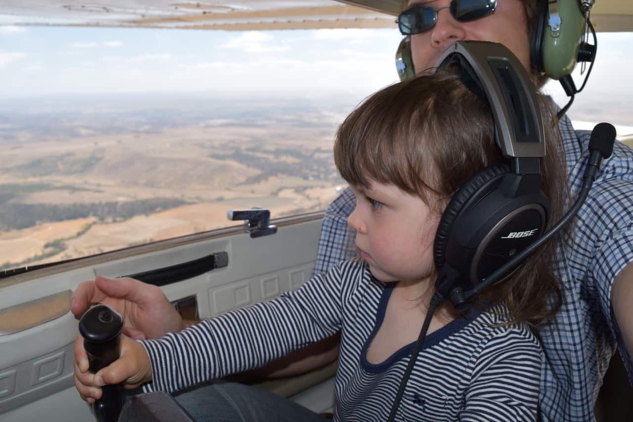 Anton Demidov and his daughter