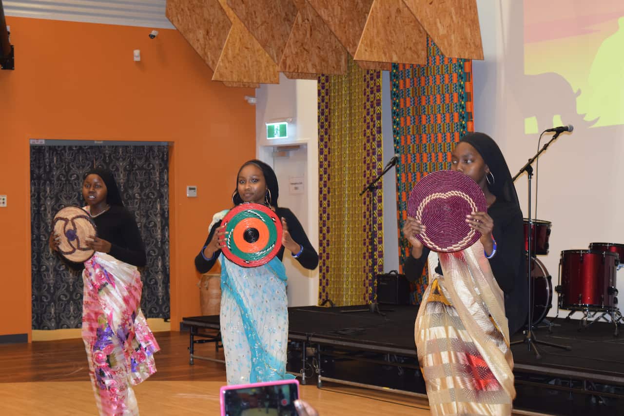 Sudanese Dancing Group