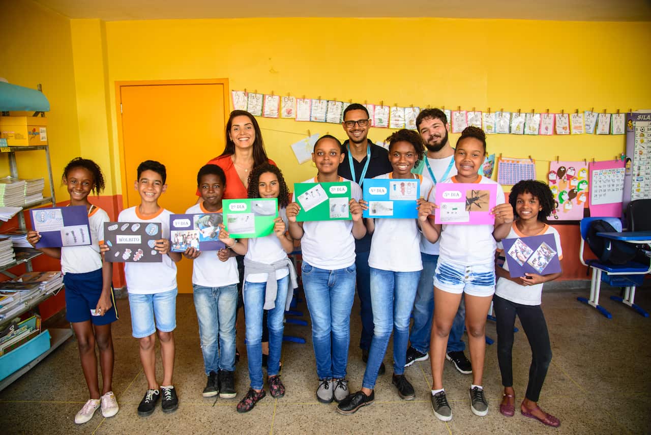 Metodo Wolbachia na escola