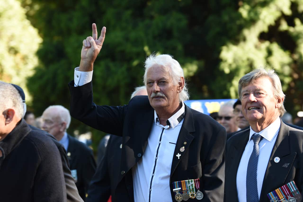 ANZAC Day, Melbourne, 25 April 2021. 