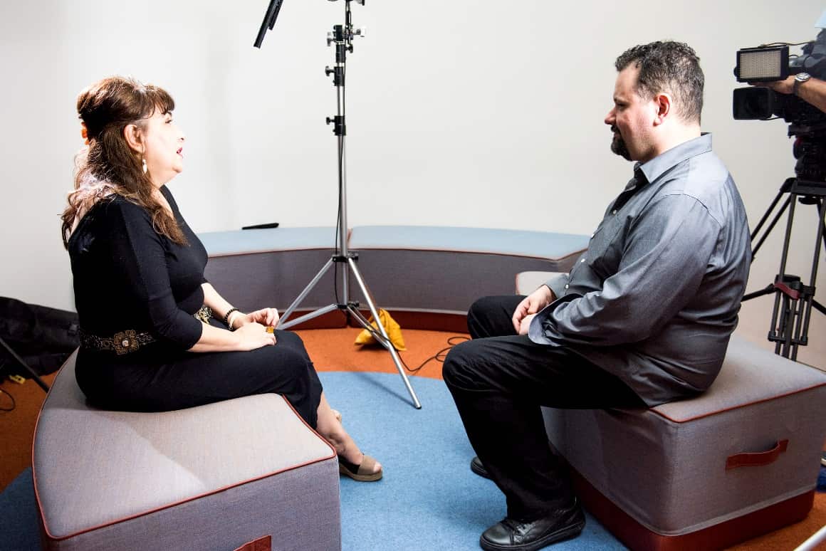 Jasminka interviewed by Aleksandar Zivkovic