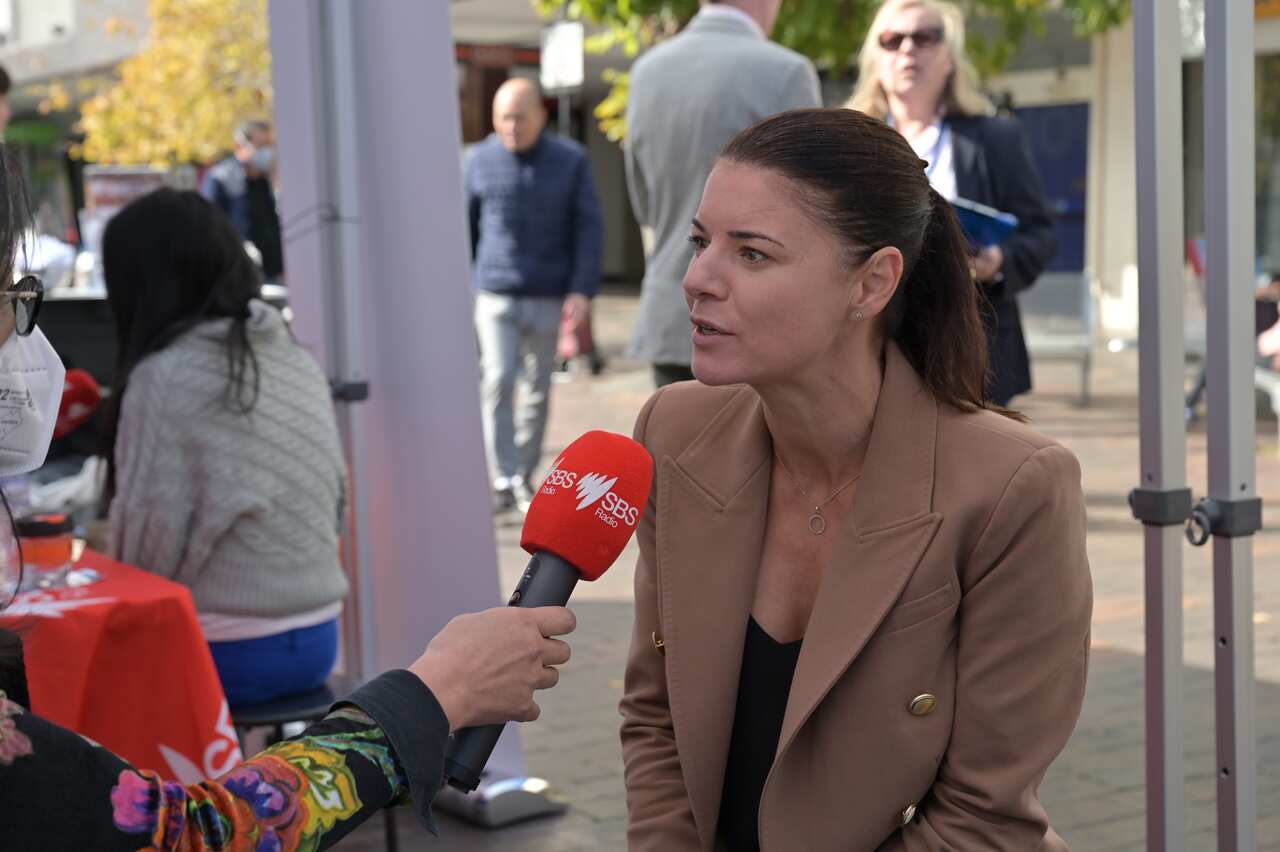 Reid選區自由黨國會議員馬丁接受本台訪問。