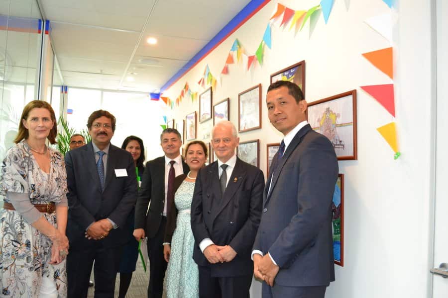 Invited Guests at the Exhibition