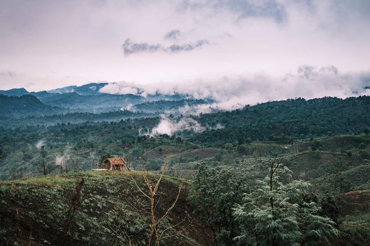 Landscape of the Chittagong Hill Tracts
