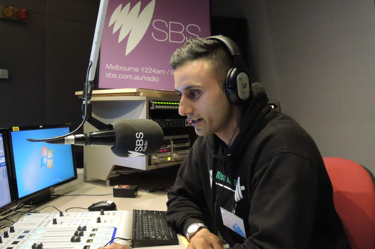 Daljeet Rehal at SBS Studios, Melbourne