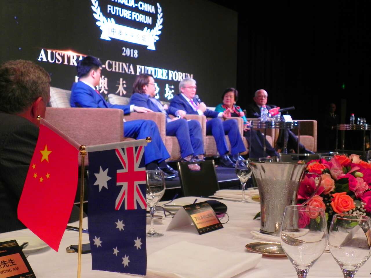 Kevin Rudd at Australia-China Future Forum, October 28, 2018.