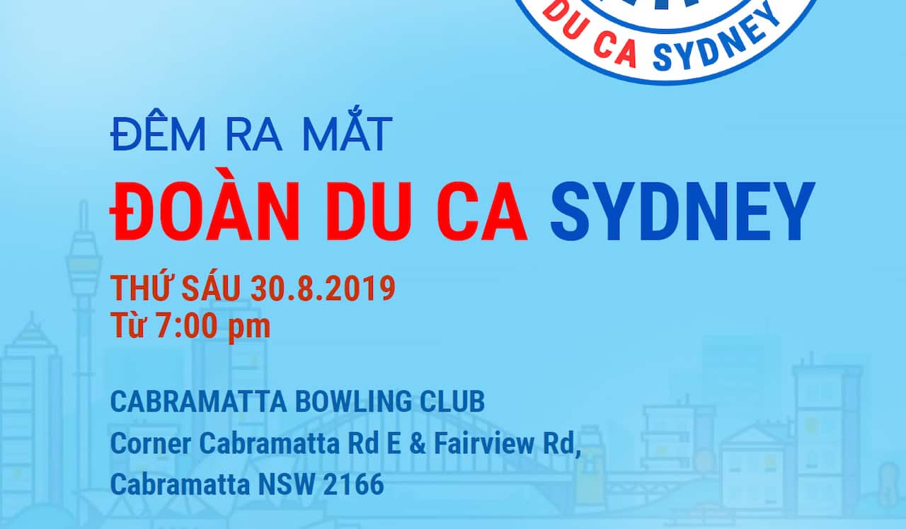 Ra mắt Du Ca Sydney 2019