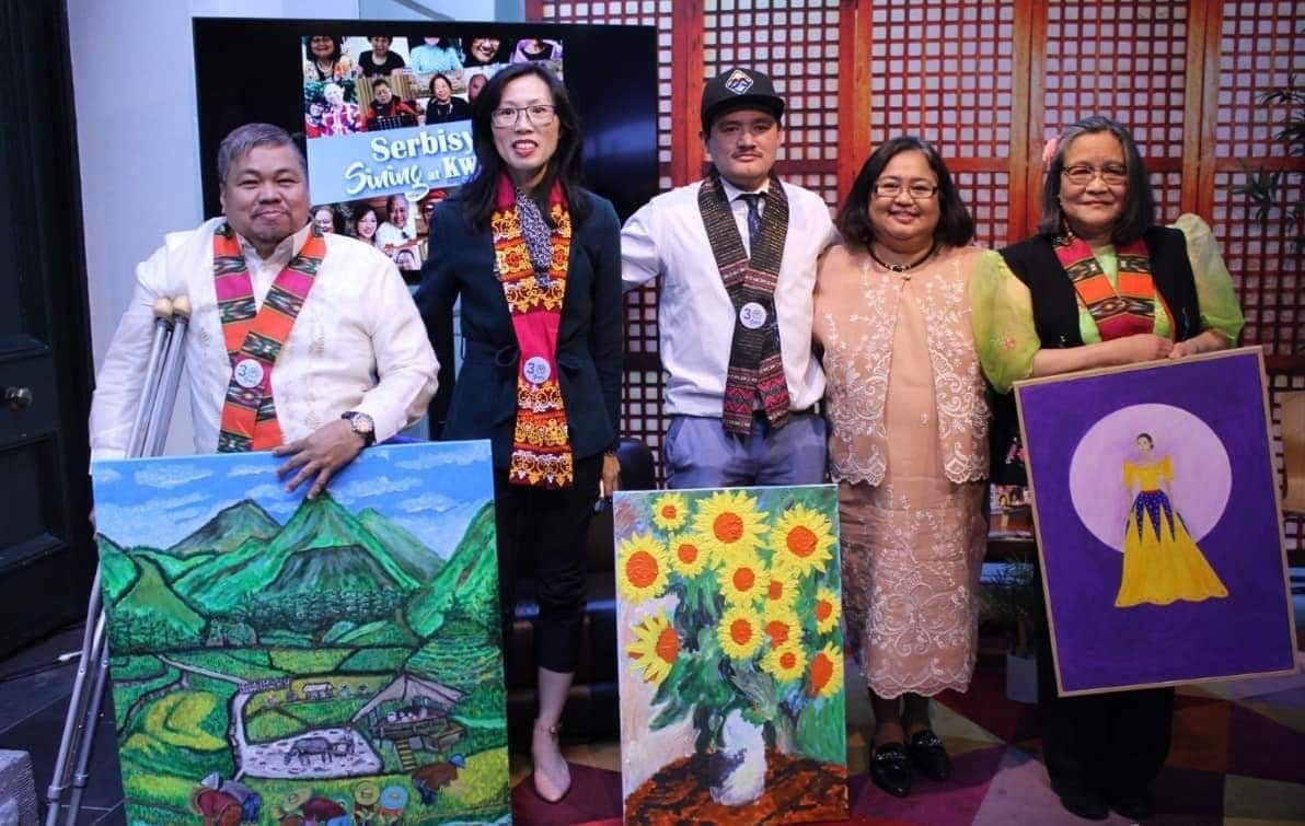 Ponciano Aguilar artworks exhibited at the Immigration Museum in Melbourne