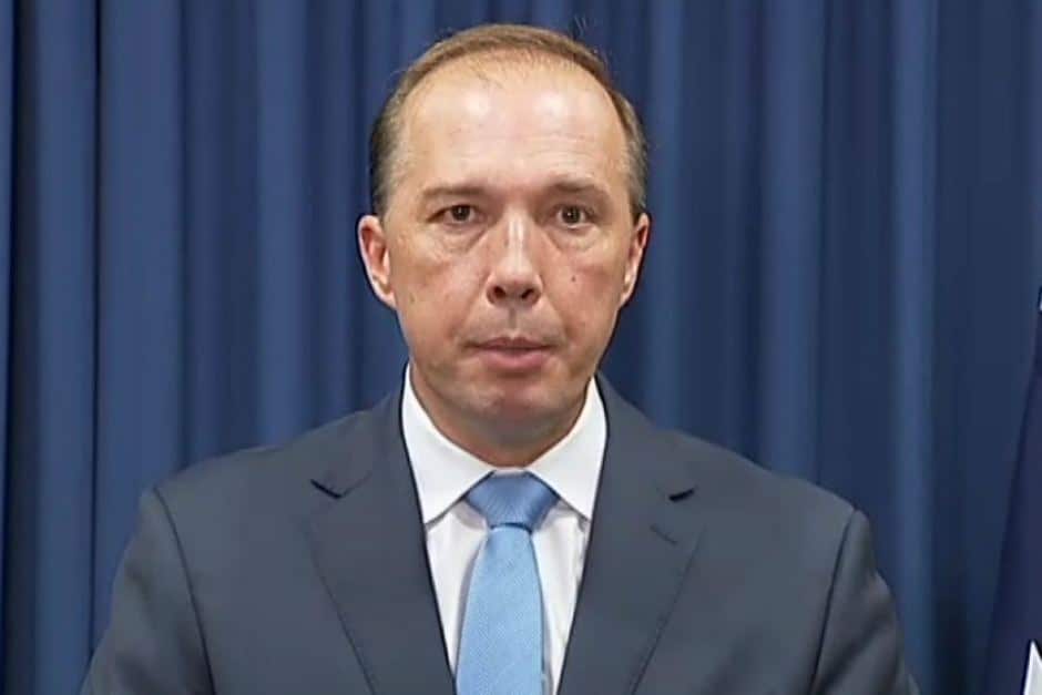 Immigration and Border Protection Minister Peter Dutton