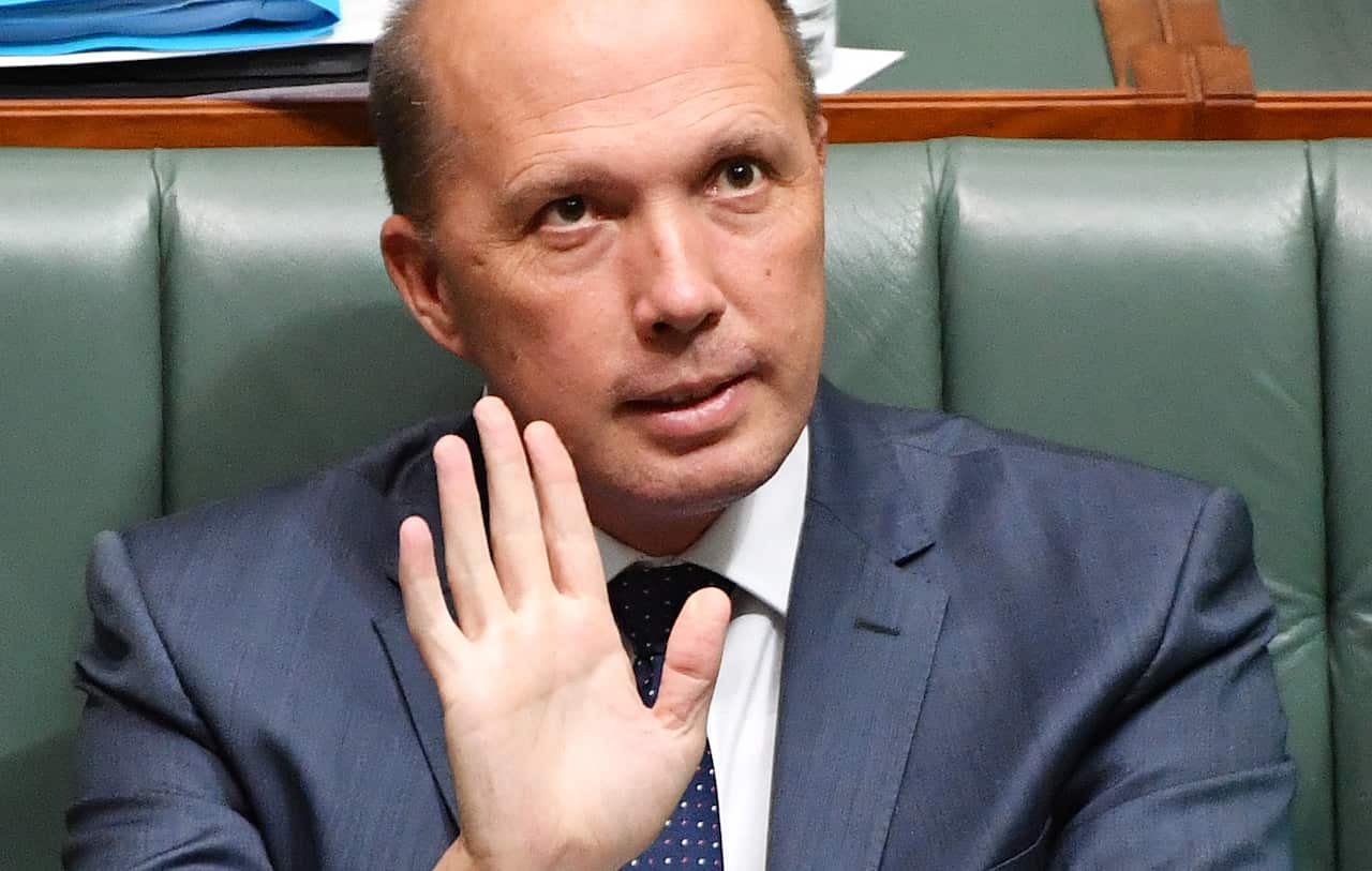 Immigration and Border Protection Minister Peter Dutton