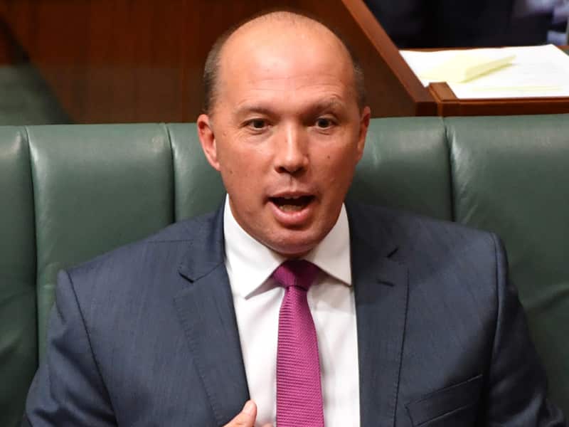 Immigration and Border Protection Minister Peter Dutton