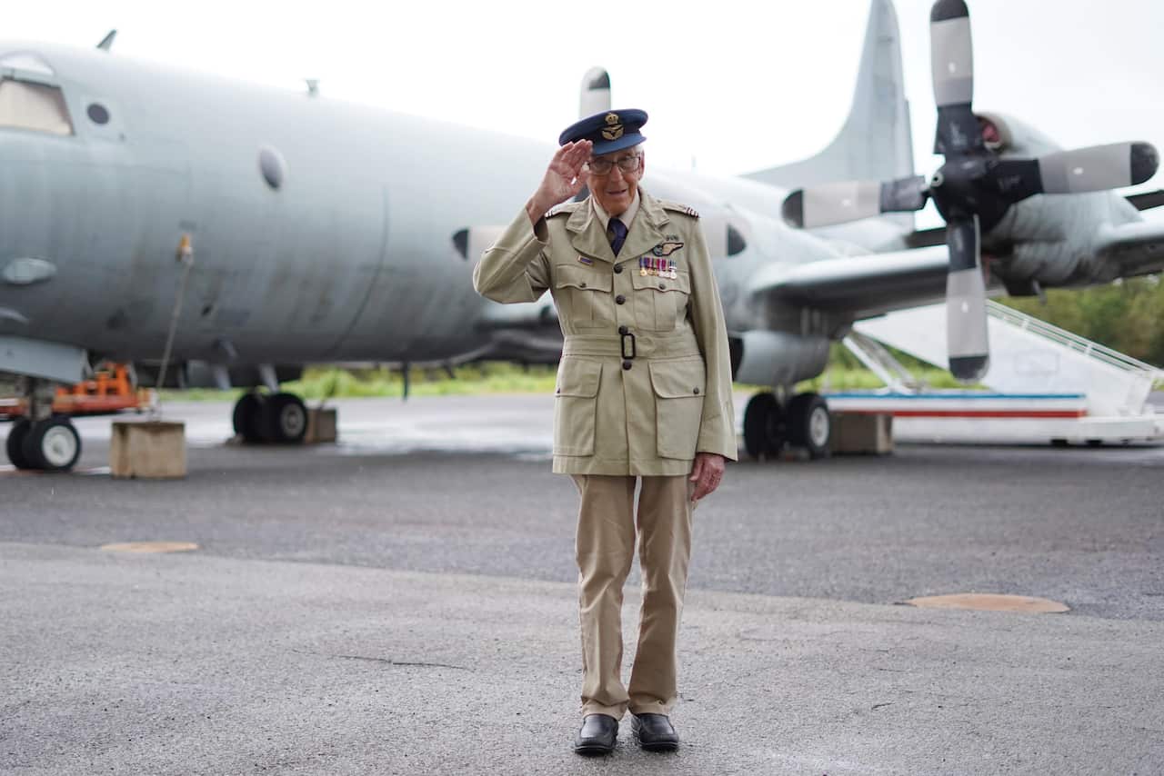 Brian Winspear is 101 years old and is one of the last surviving veterans who was in Darwin when Japan attacked the tropical Top End capital.