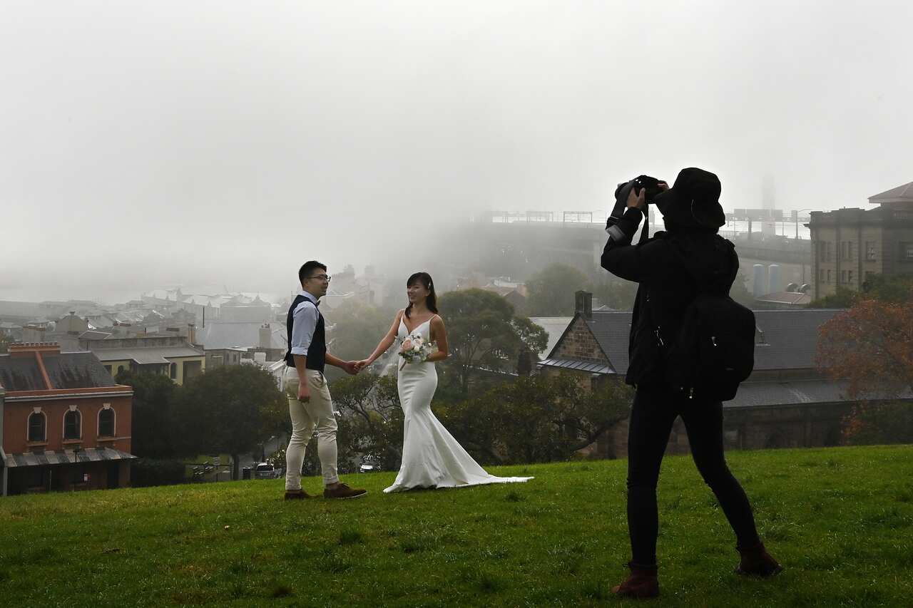 There will not be any dancing or mingling allowed at weddings in NSW.