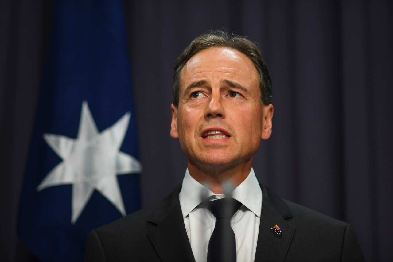 Health Minister Greg Hunt