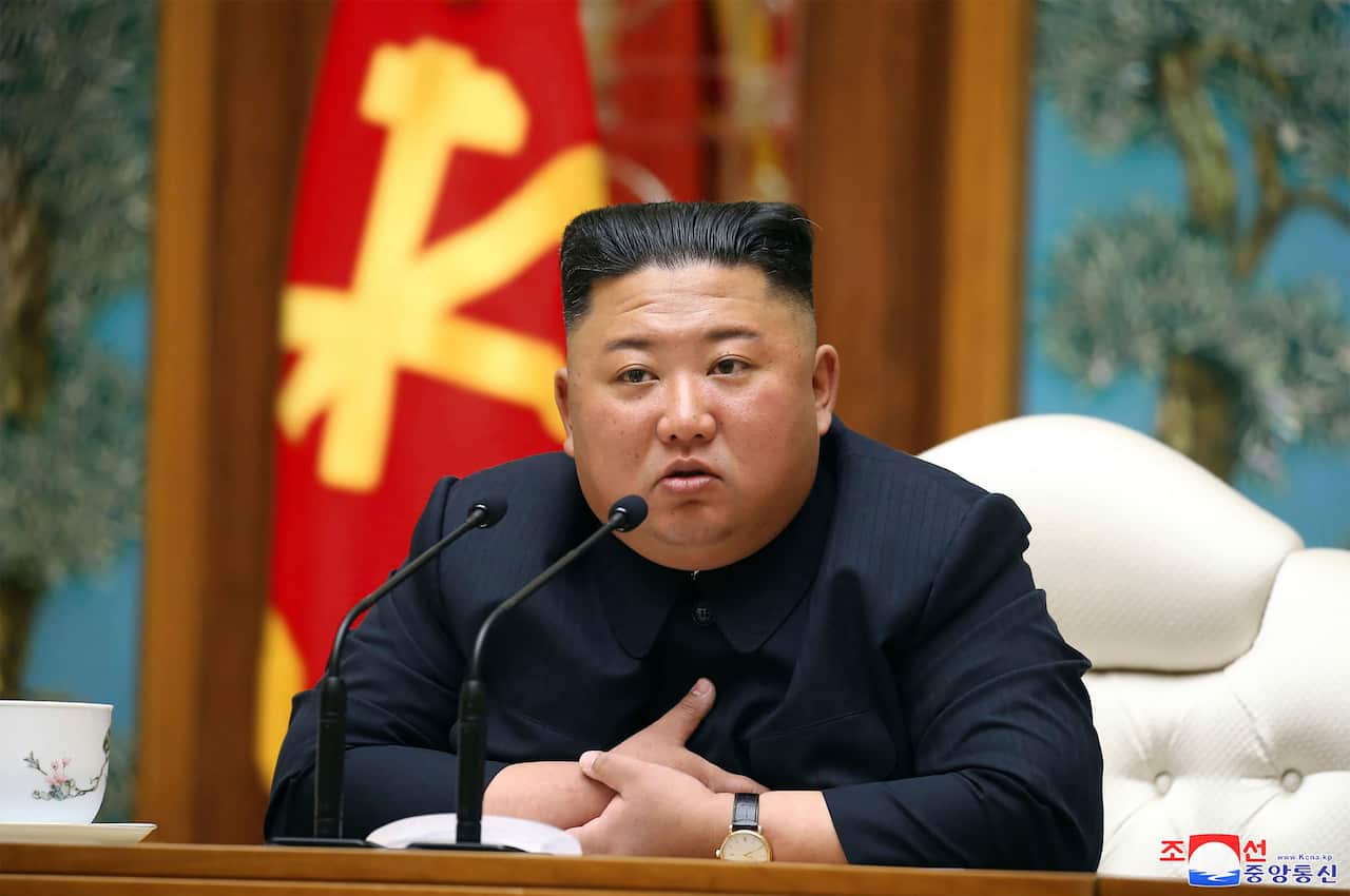 A file photo of North Korean leader Kim Jong-un.