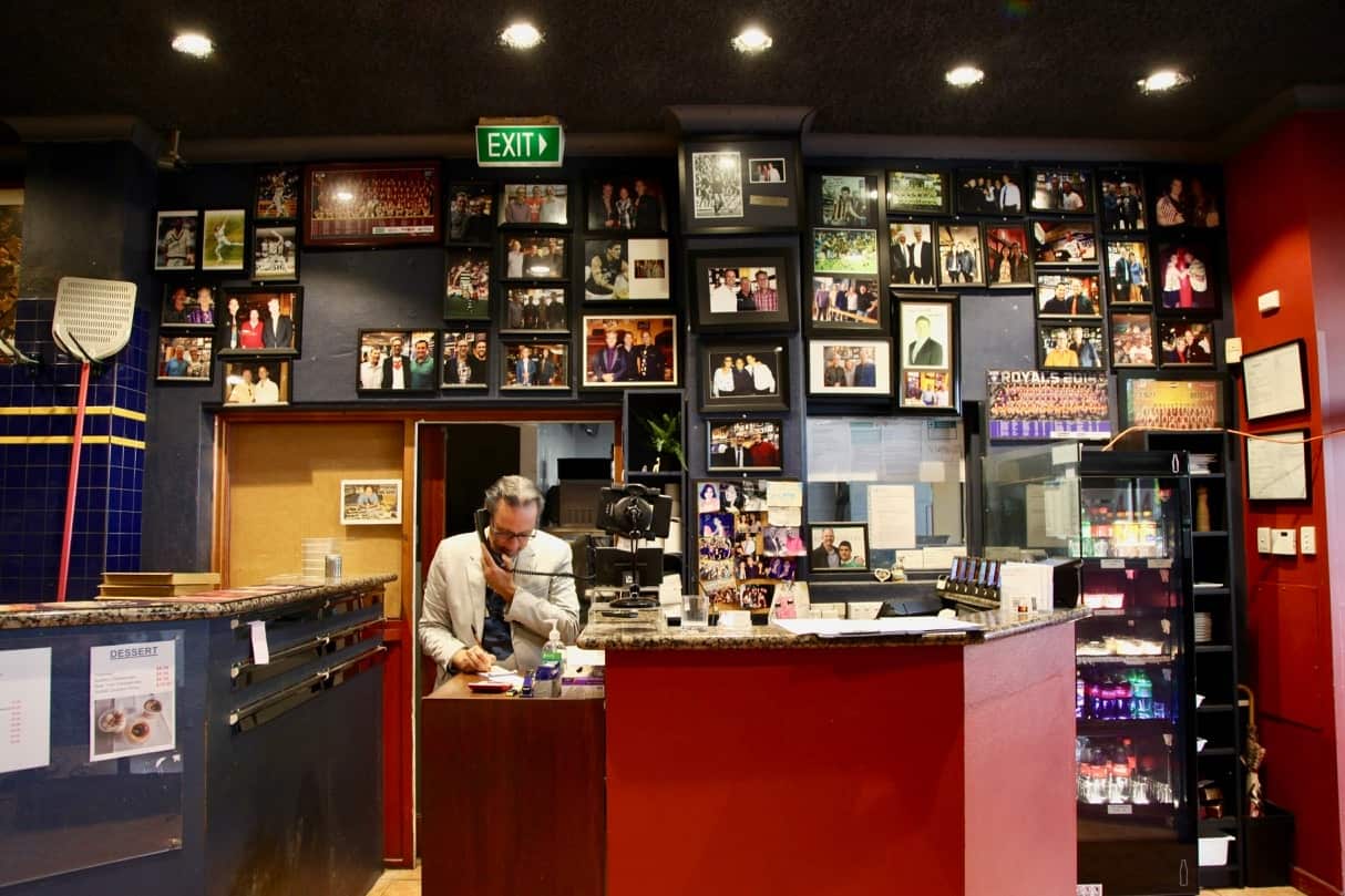 Siena's Italian in Perth will open for just 20 eat-in patrons at a time on Monday.