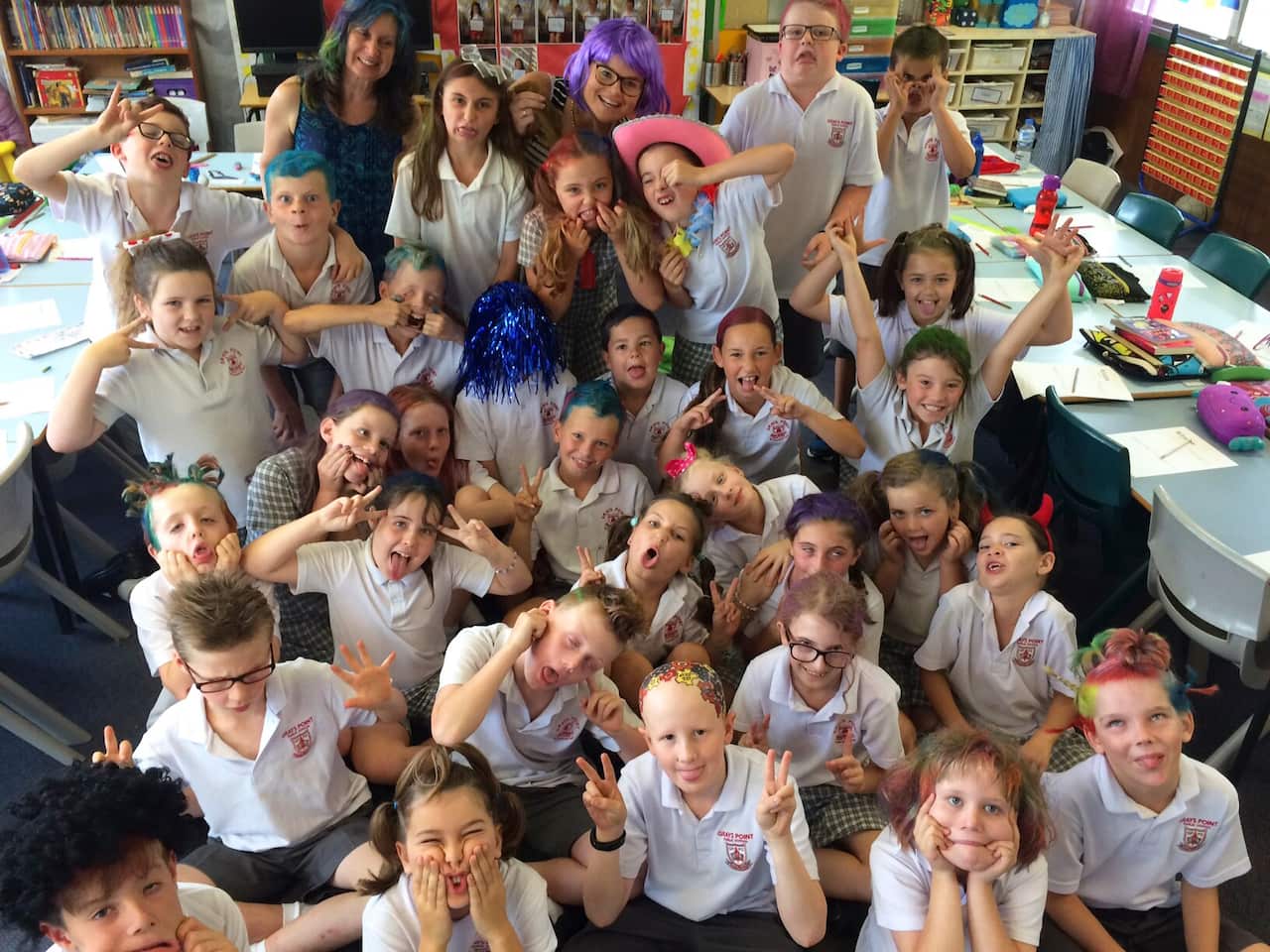 Crazy hair day