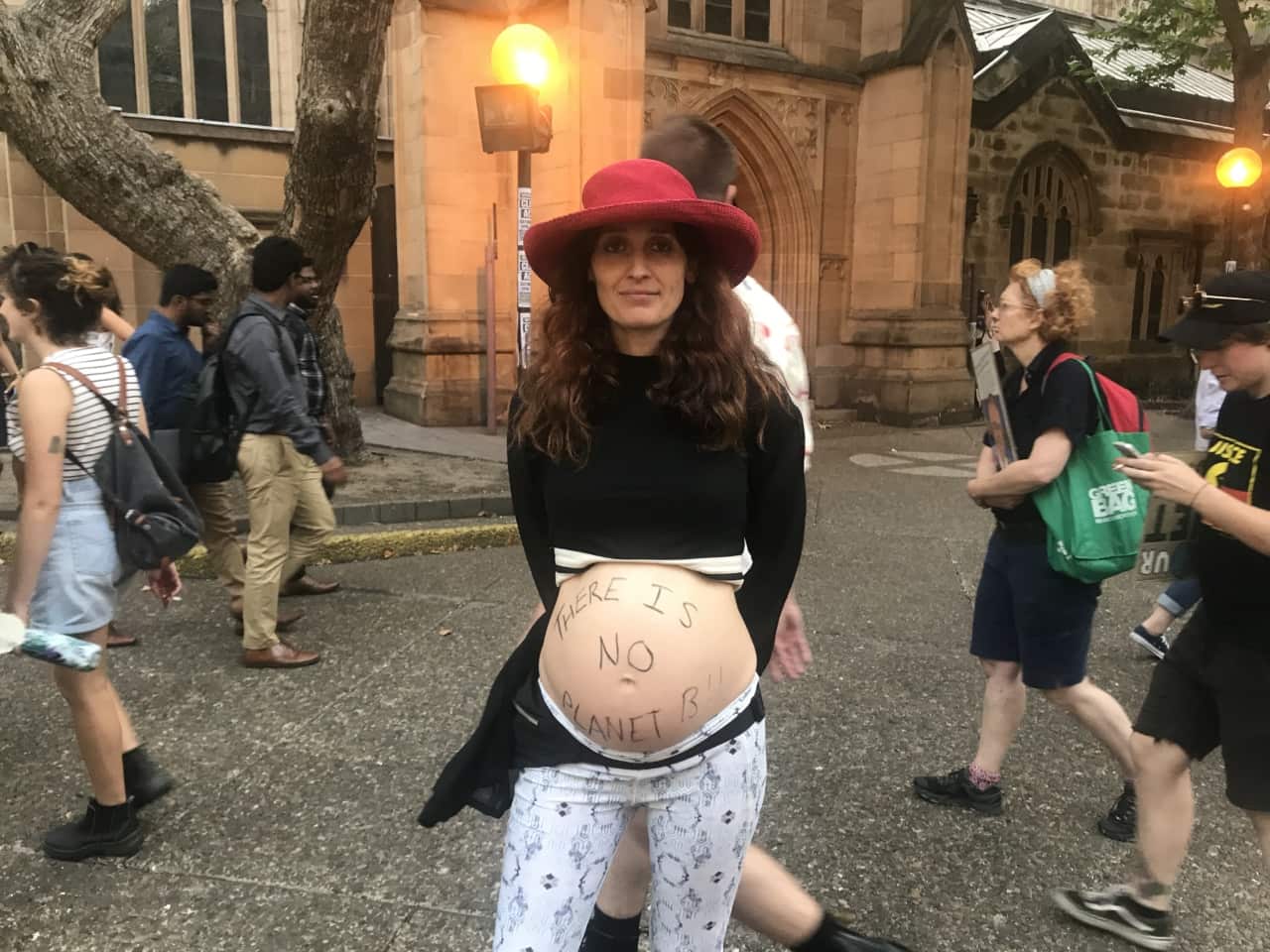 Jola Jones, 34, is six and a half months pregnant and worried about the future for her unborn baby. 