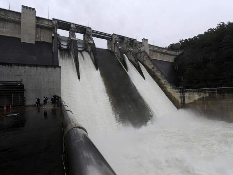 Warragamba Dam in Sydney's west.