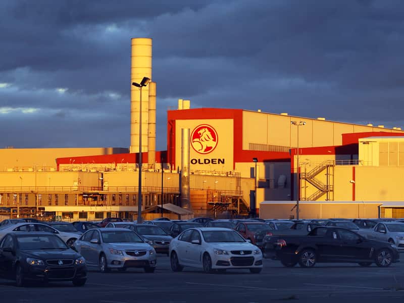 Holden's Elizabeth plant in South Australia