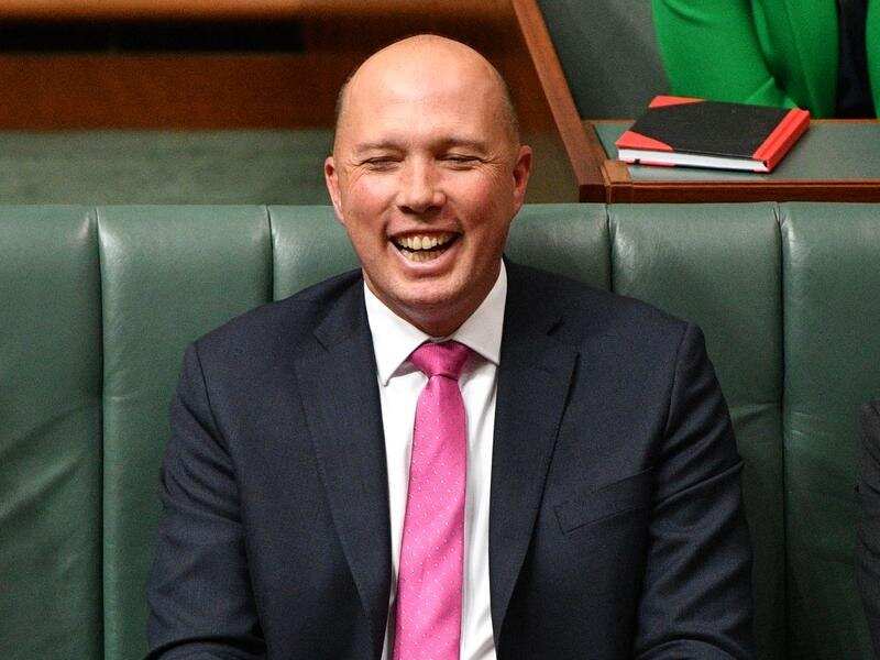 Minister for Home Affairs Peter Dutton