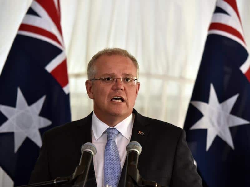 Prime Minister Scott Morrison has previously commented on appropriate attire for ceremonies saying thongs and boardshorts are not appropriate.