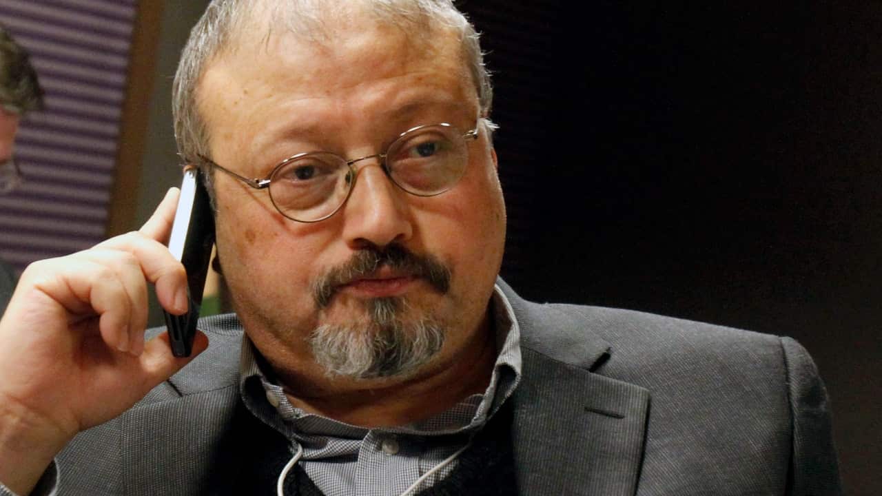 Murdered Saudi journalist Jamal Khashoggi.