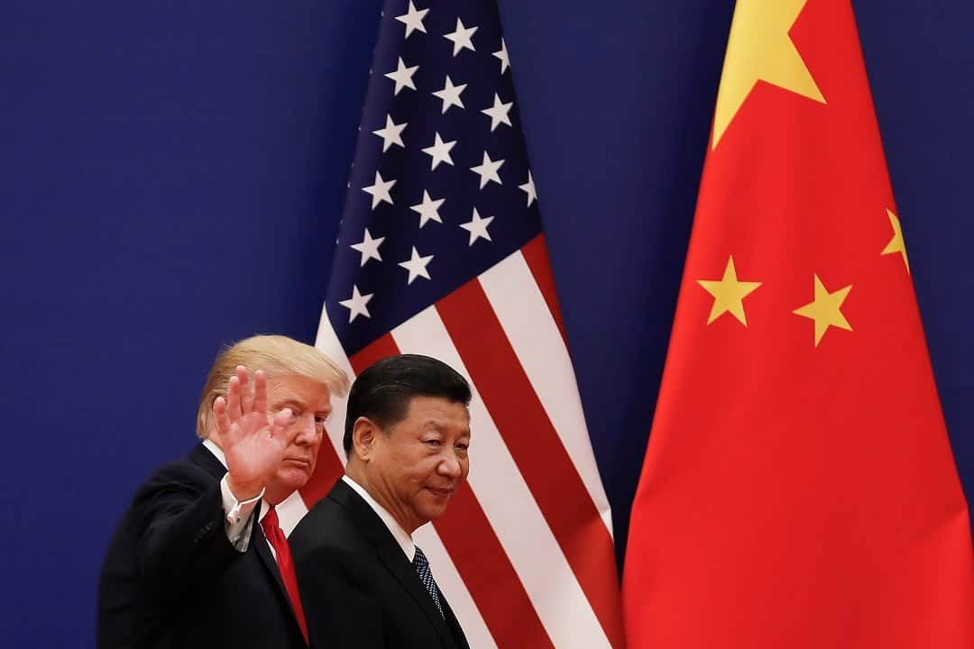 The US President Donald Trump has started a trade war with China.