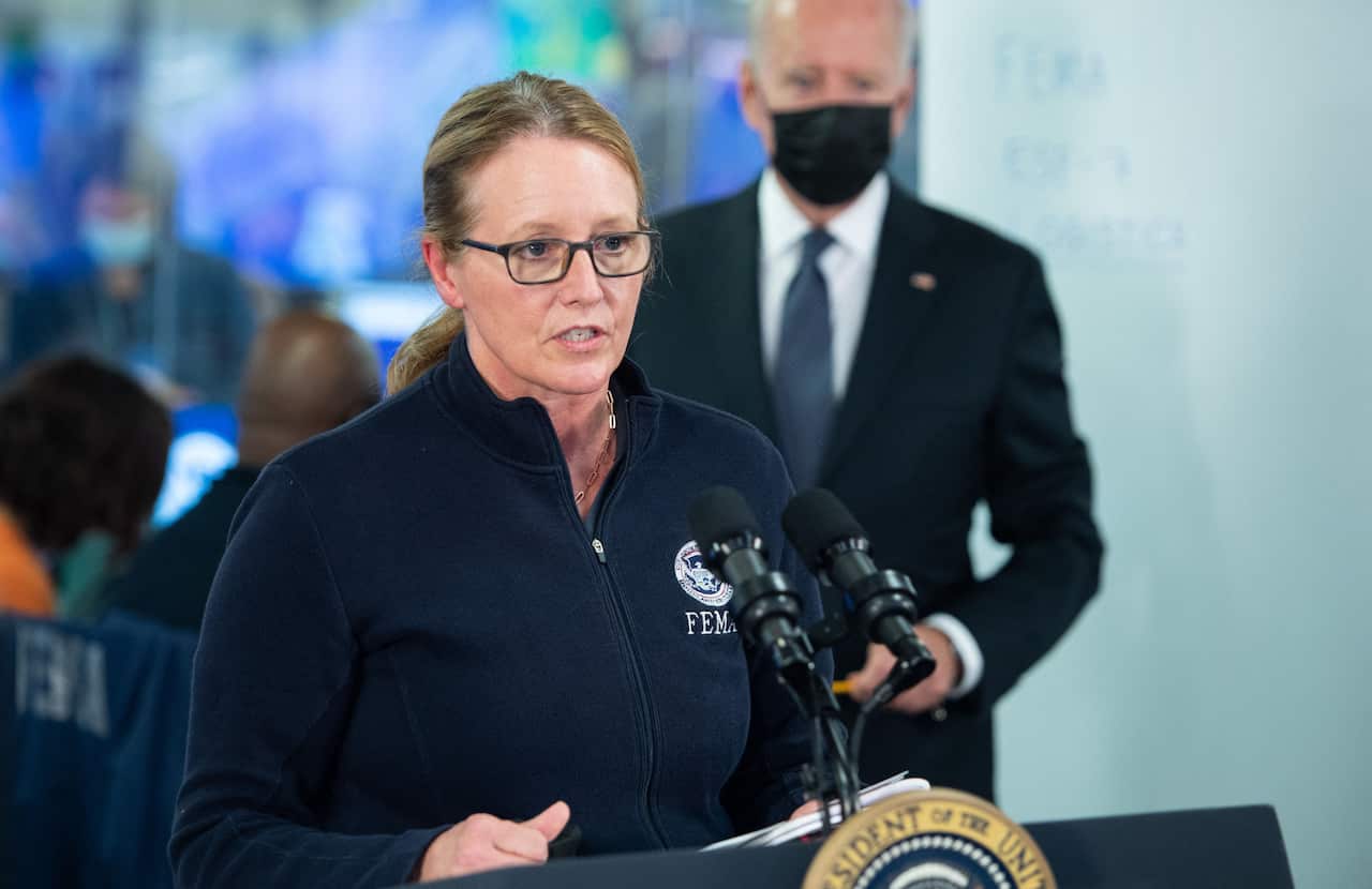Head of the Federal Emergency Management Agency Deanne Criswell.
