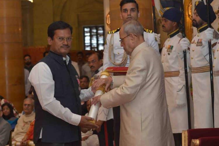 Receives Padma Shree Award