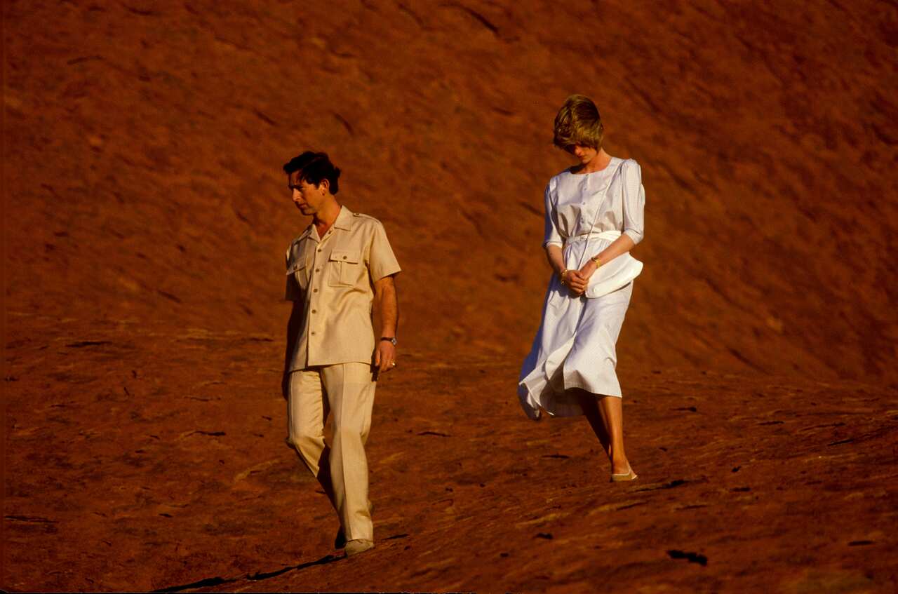 Charles and Diana Visit Australia in 1983.