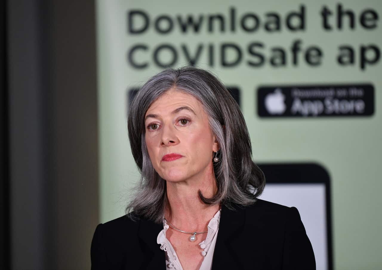 South Australia's Chief Public Health Officer Nicola Spurrier (AAP)