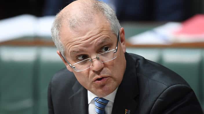 Treasurer Scott Morrison