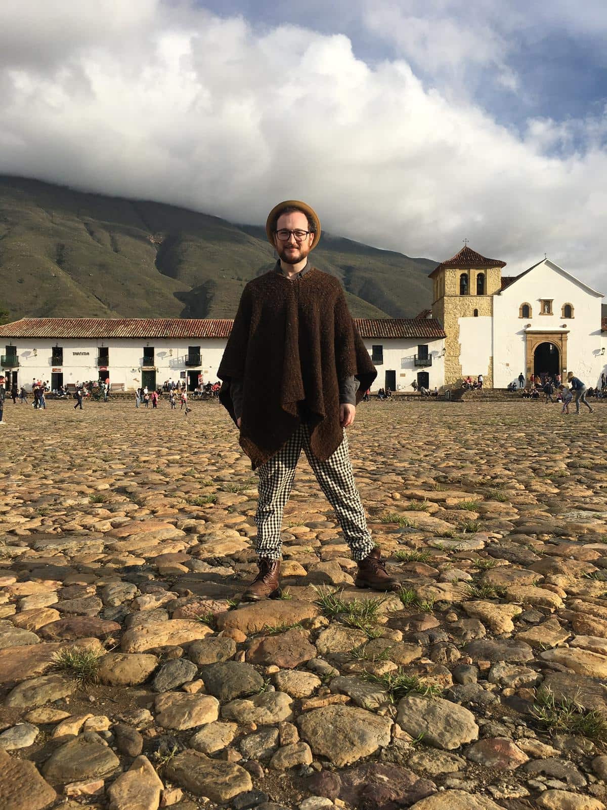 Mr White enjoys travelling all around Colombia.