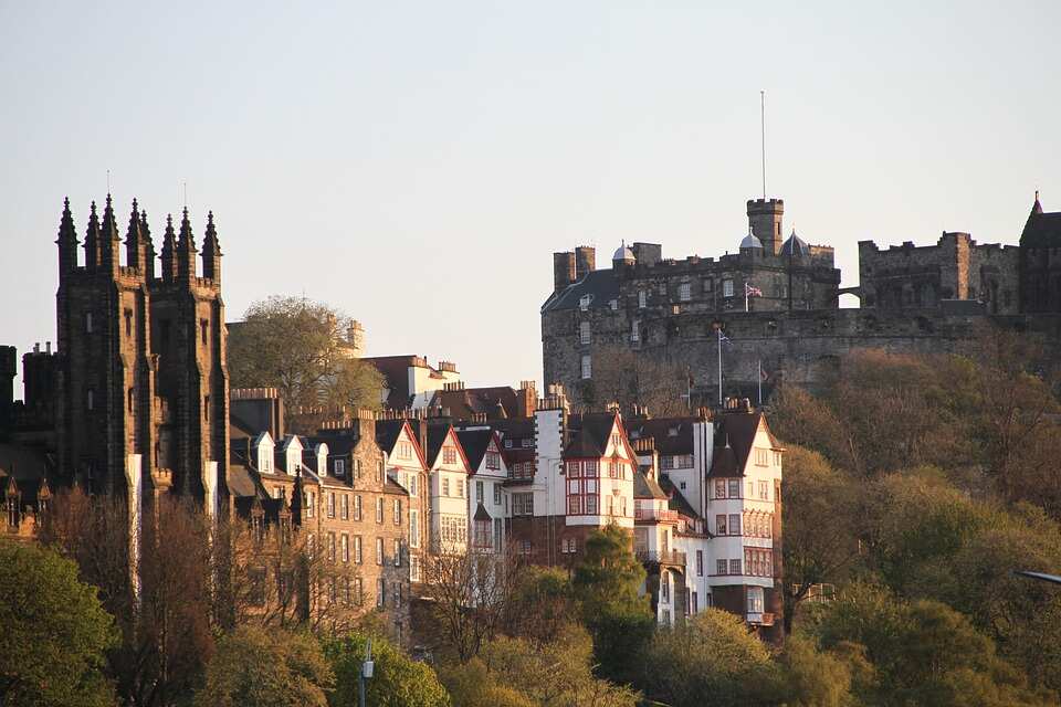 Edinburgh castles, Scotland