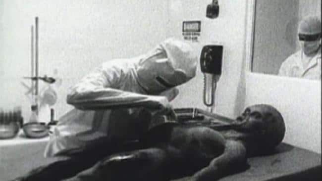 In 1995, a video showing the autopsy of an alien by ‘government pathologists’ shocked the world – and made millions.
