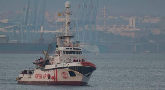 Boat Open Arms in Spain