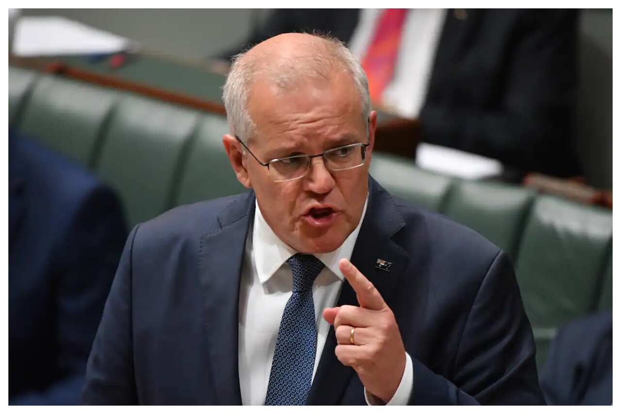 นายกรัฐมนตรี สกอตต์ มอร์ริสัน จากพรรคลิเบอรัล