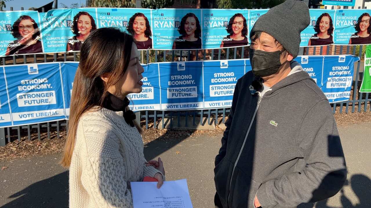 江先生接受 SBS 中文廣東話節目訪問