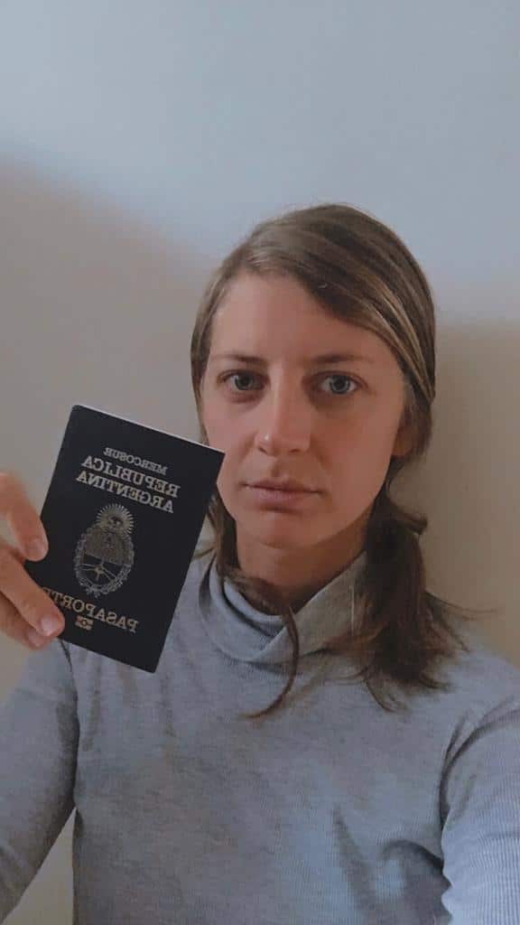Eliana Zuccari, vocera de Argentinos Varados en Australia.