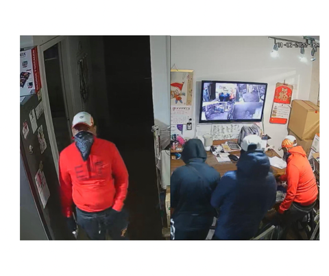 Mga suspek na nanloob sa bahay ni Ms Ella Ponce 