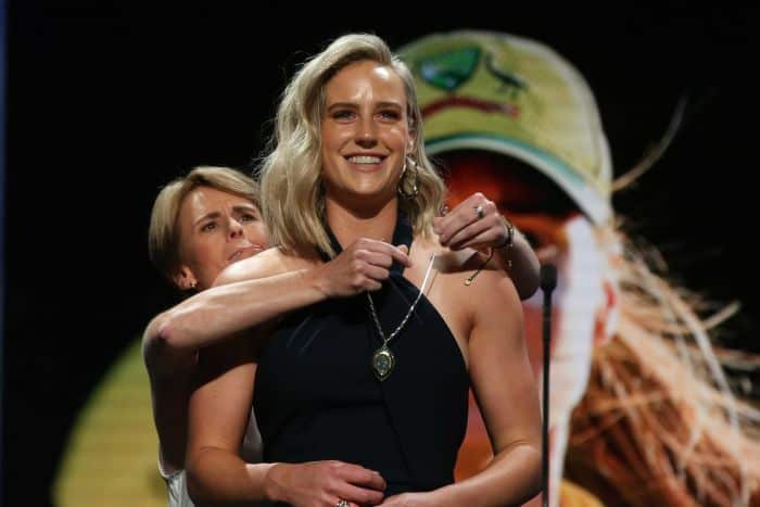 Elyse Perry enjoyed the Belinda Clark Award.