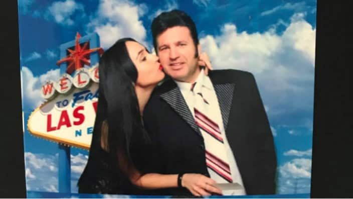 Vane Elvis Crngarov with his wife Elizabeta