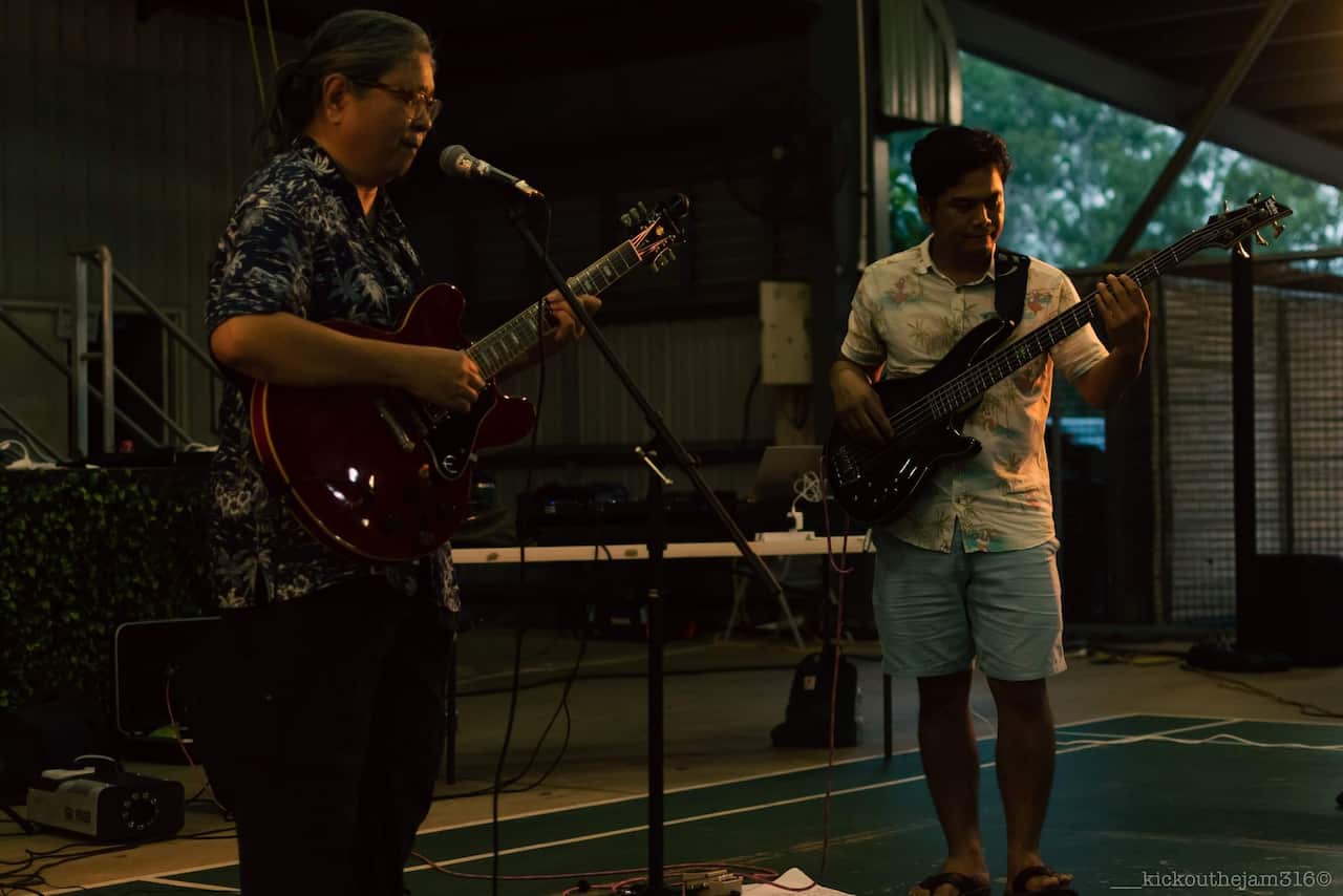 Performers in Relief Gig in Northern Territory