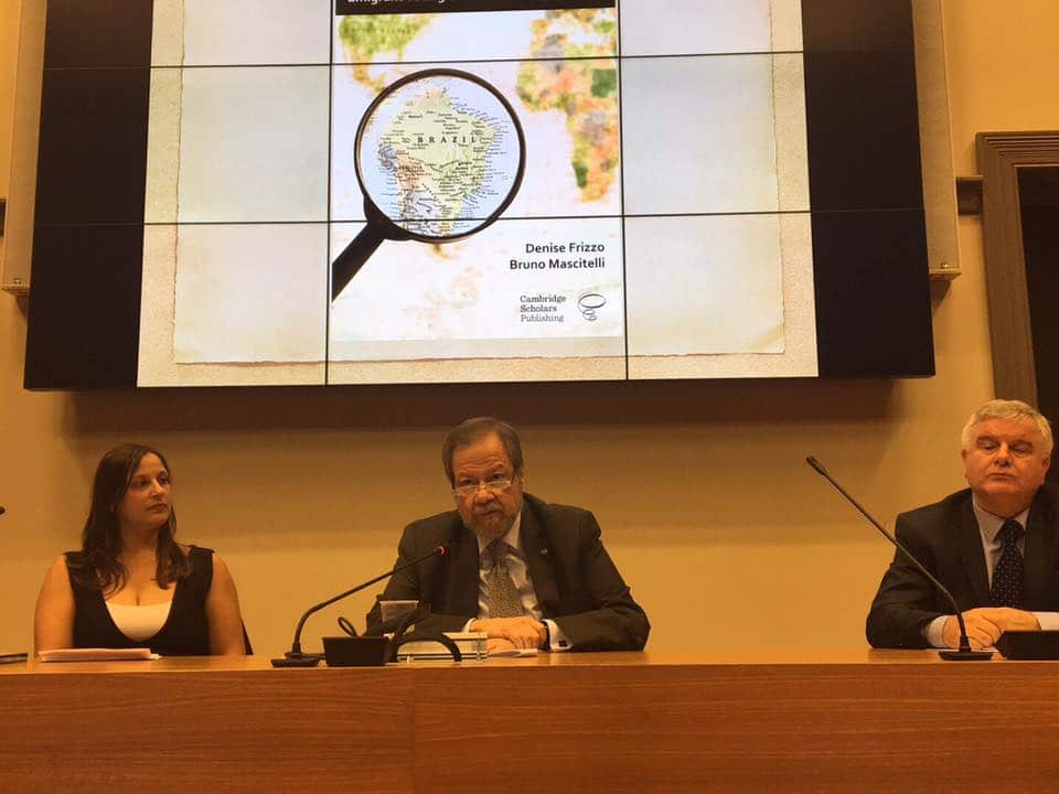 book launch with Brazilian ambassador