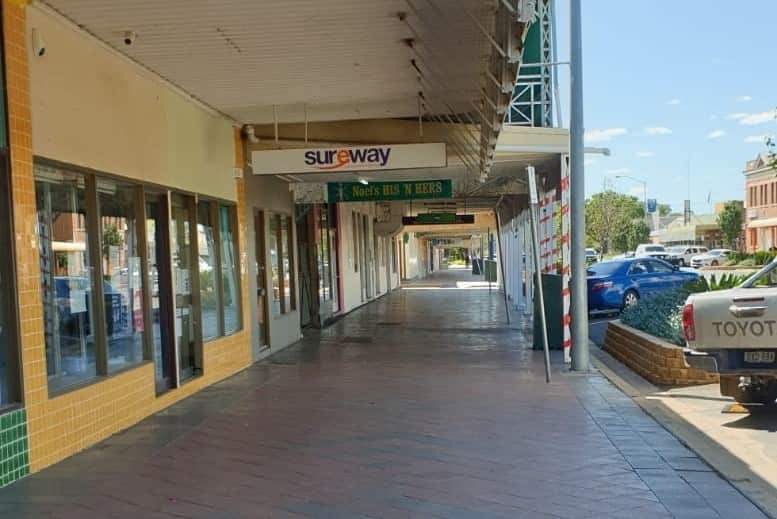 Empty streets of Coonamble
