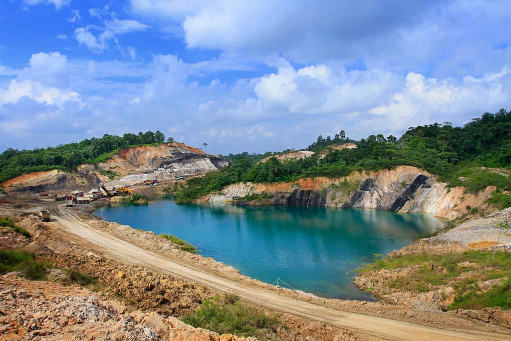 This was once a coal mine.