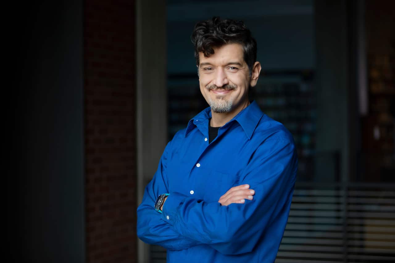 Director Enrico Casarosa is photographed on February 16, 2021 at Pixar Animation Studios in Emeryville, Calif. (Photo by Deborah Coleman / Pixar)
